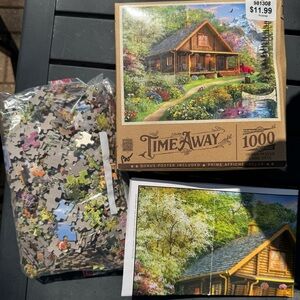 MasterPieces 1000 Piece Jigsaw Puzzle - Mountain Retreat
